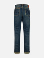 EVISU-Men's Slim Fit Jeans and Denim