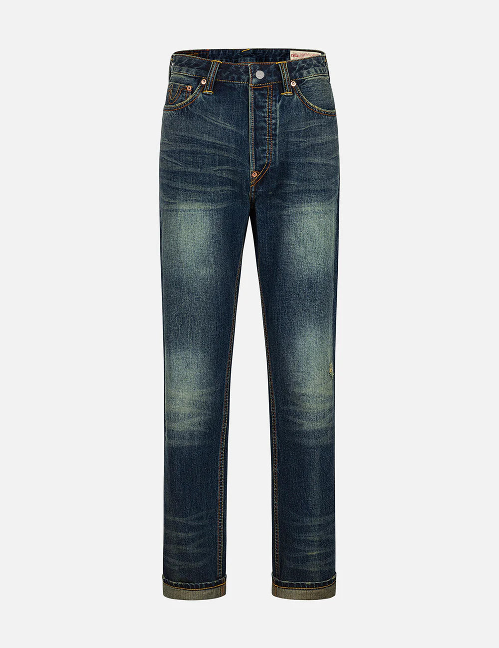 EVISU-Men's Slim Fit Jeans and Denim