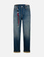 EVISU-Men's Baggy Fit Jeans and Denim