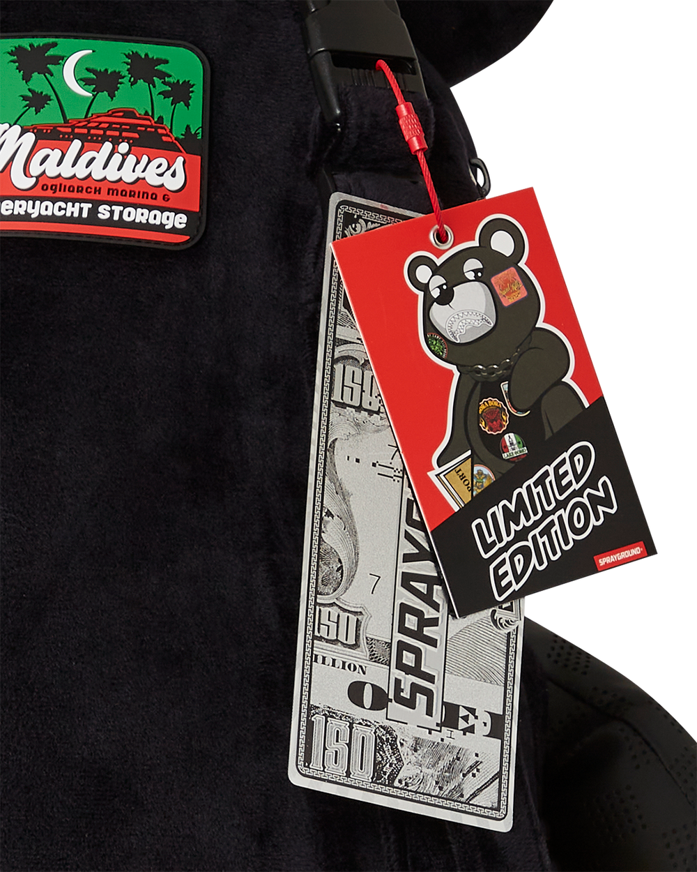 SPRAYGROUND Global Mogul Billionaire Teddy Bear B7436 - Gravity NYC