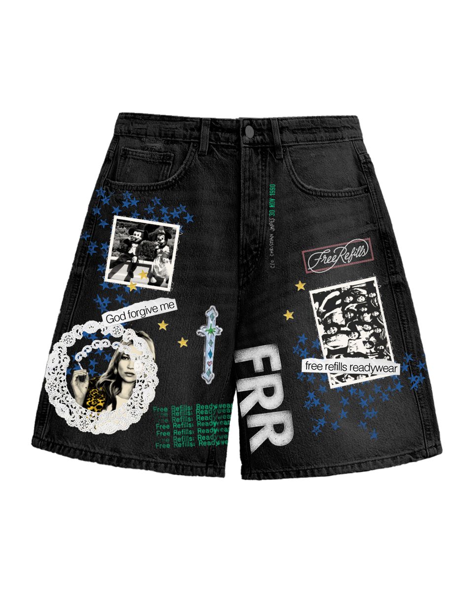 FREE REFILLS-Men's Jean Shorts and Denim Shorts