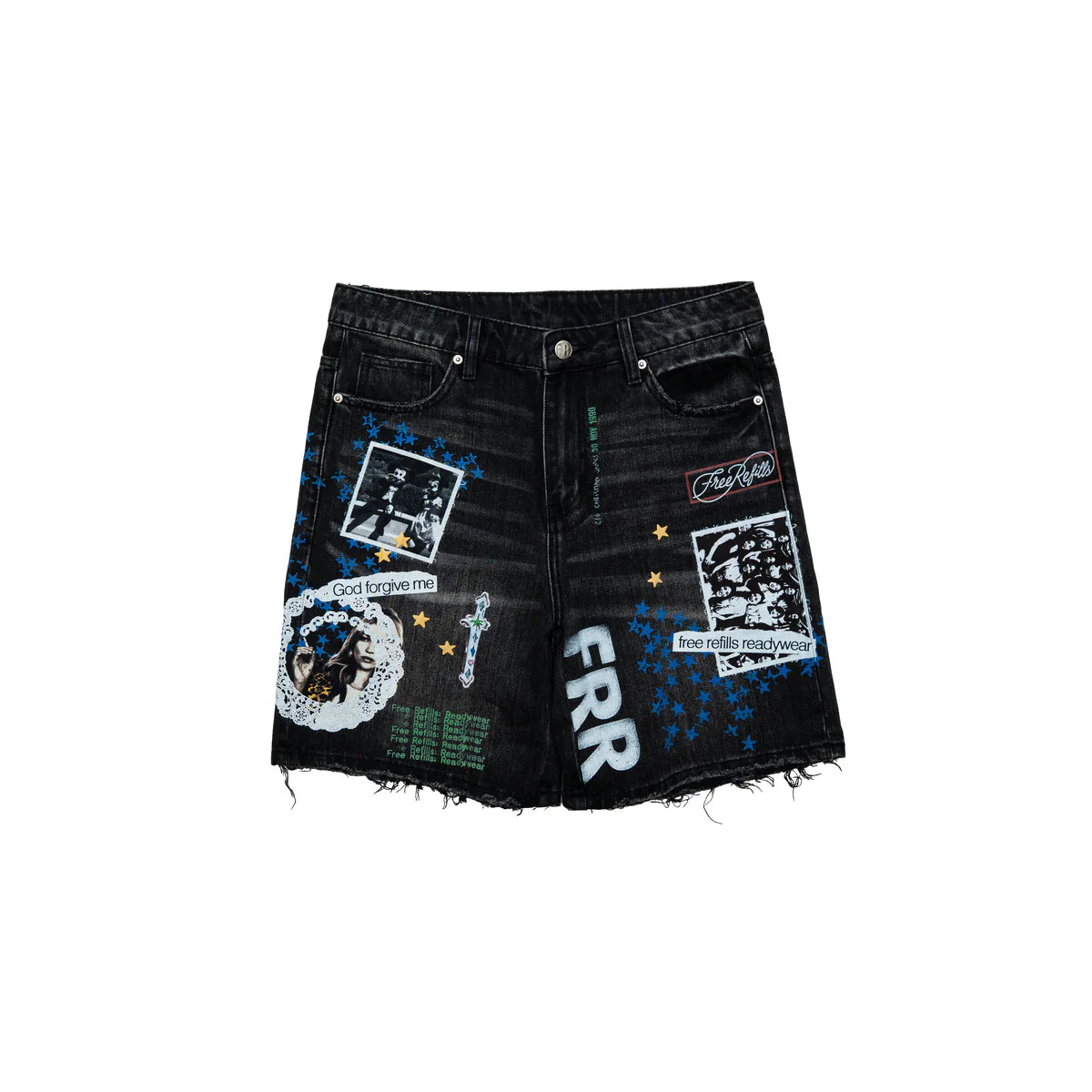 FREE REFILLS-Men's Jean Shorts and Denim Shorts Imagen principal del producto