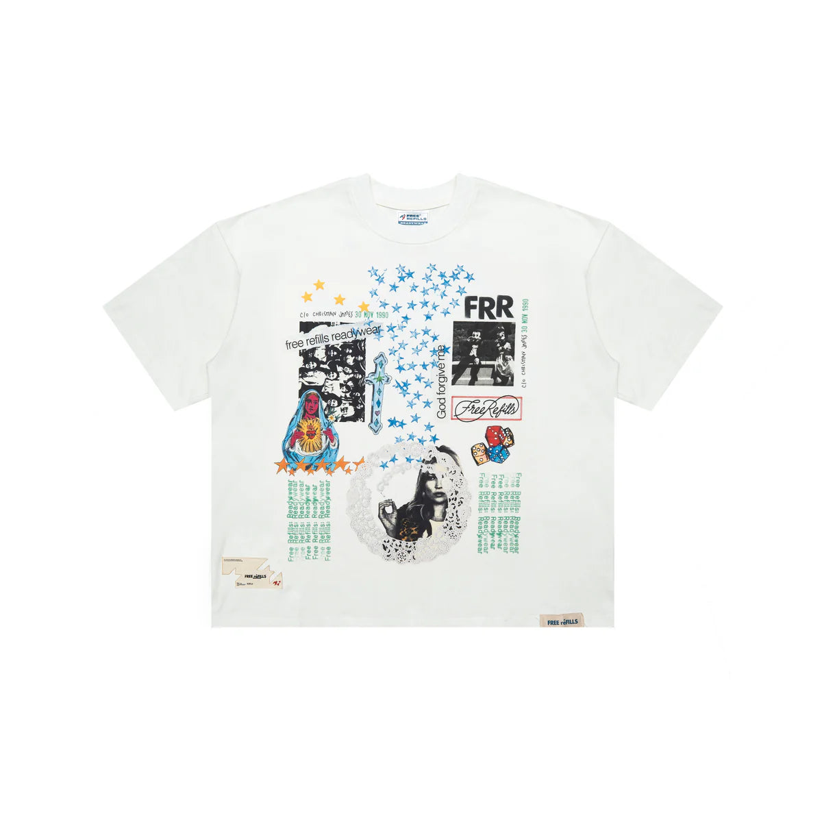 FREE REFILLS-Men's Short-Sleeve T-Shirts and Tees