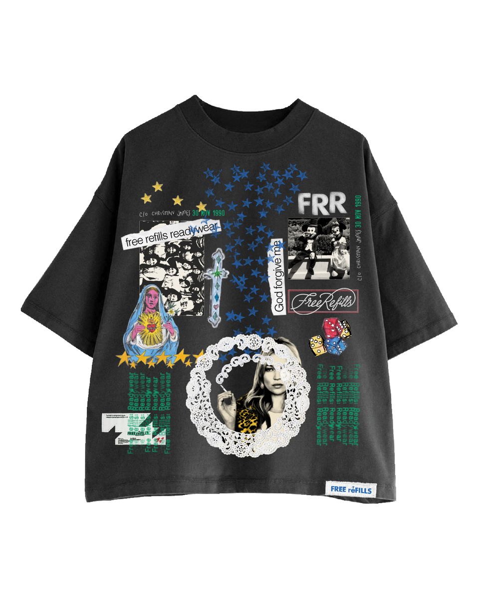 FREE REFILLS-Men's Short-Sleeve T-Shirts and Tees