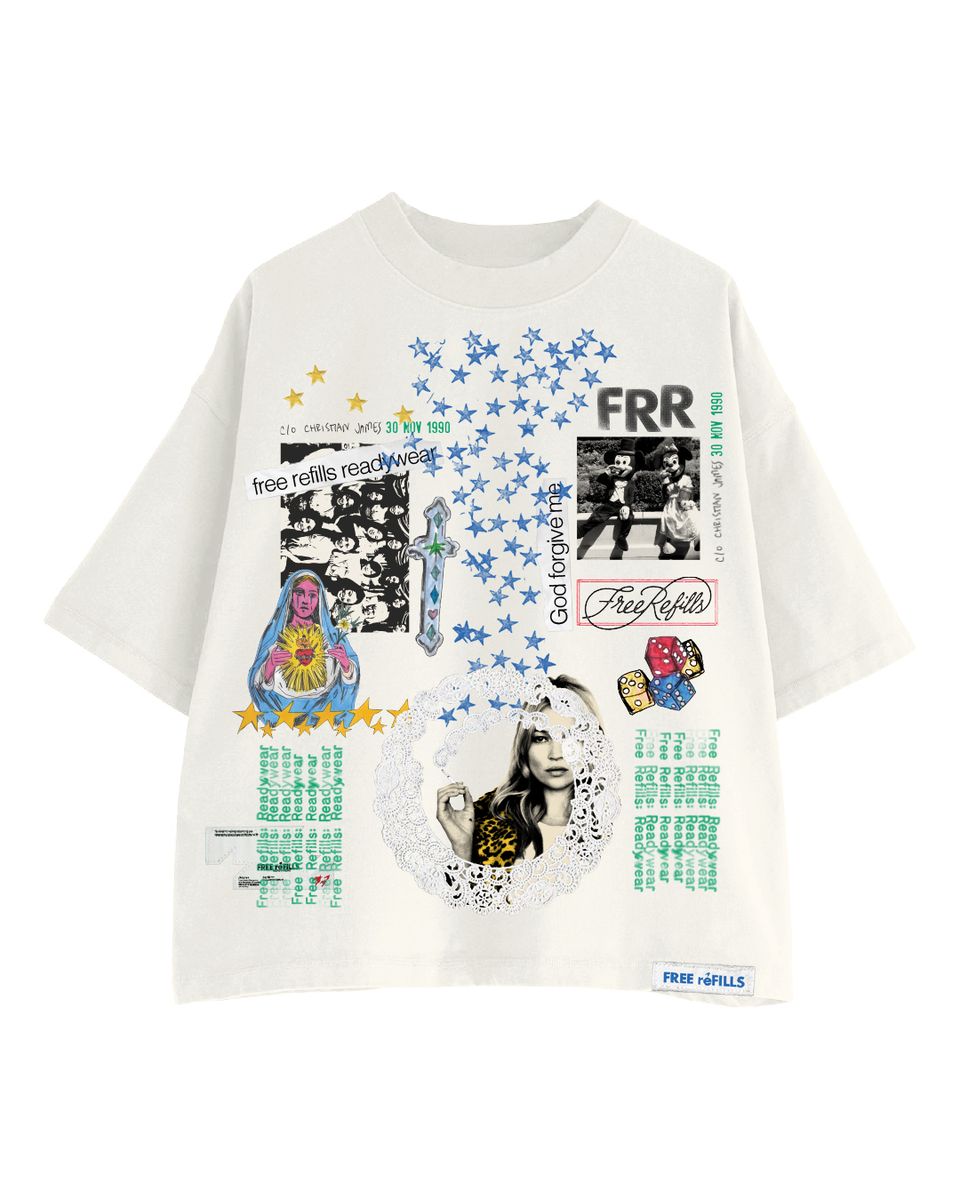 FREE REFILLS-Men's Short-Sleeve T-Shirts and Tees