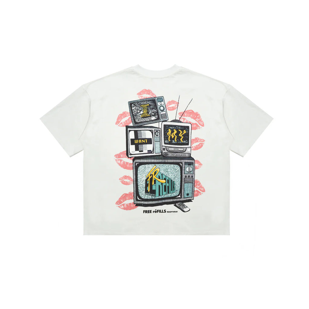 FREE REFILLS-Men's Short-Sleeve T-Shirts and Tees