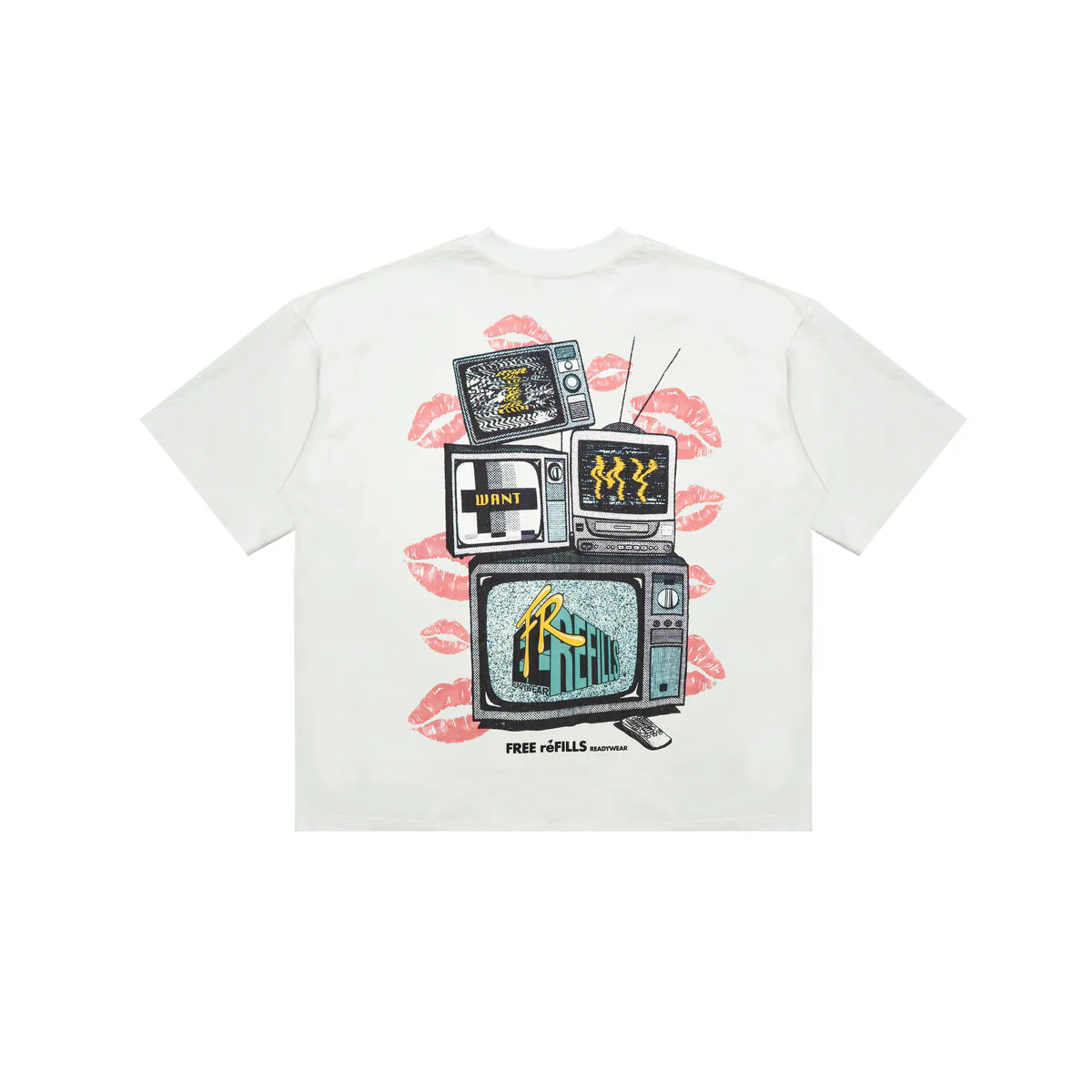 FREE REFILLS-Men's Short-Sleeve T-Shirts and Tees