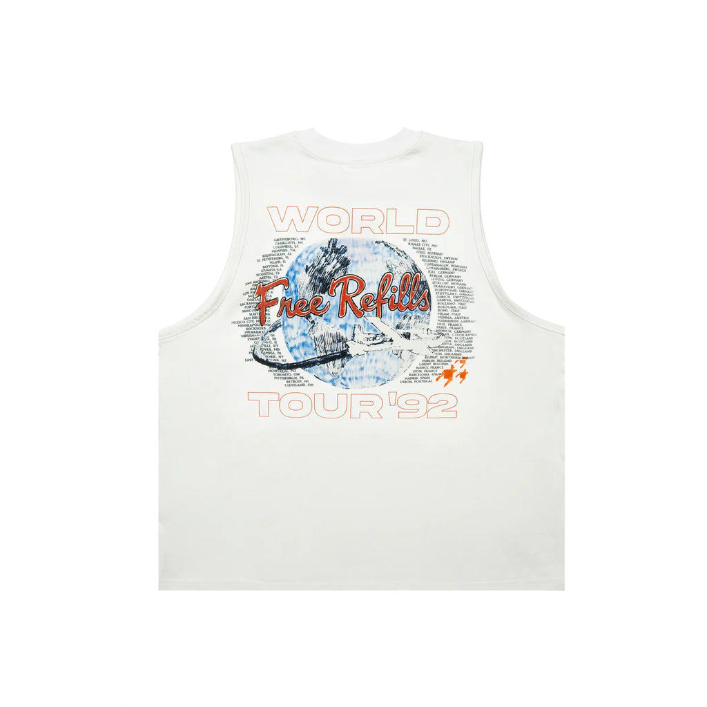 FREE REFILLS-Men's Tank Tops and Sleeveless T-Shirts and Tees