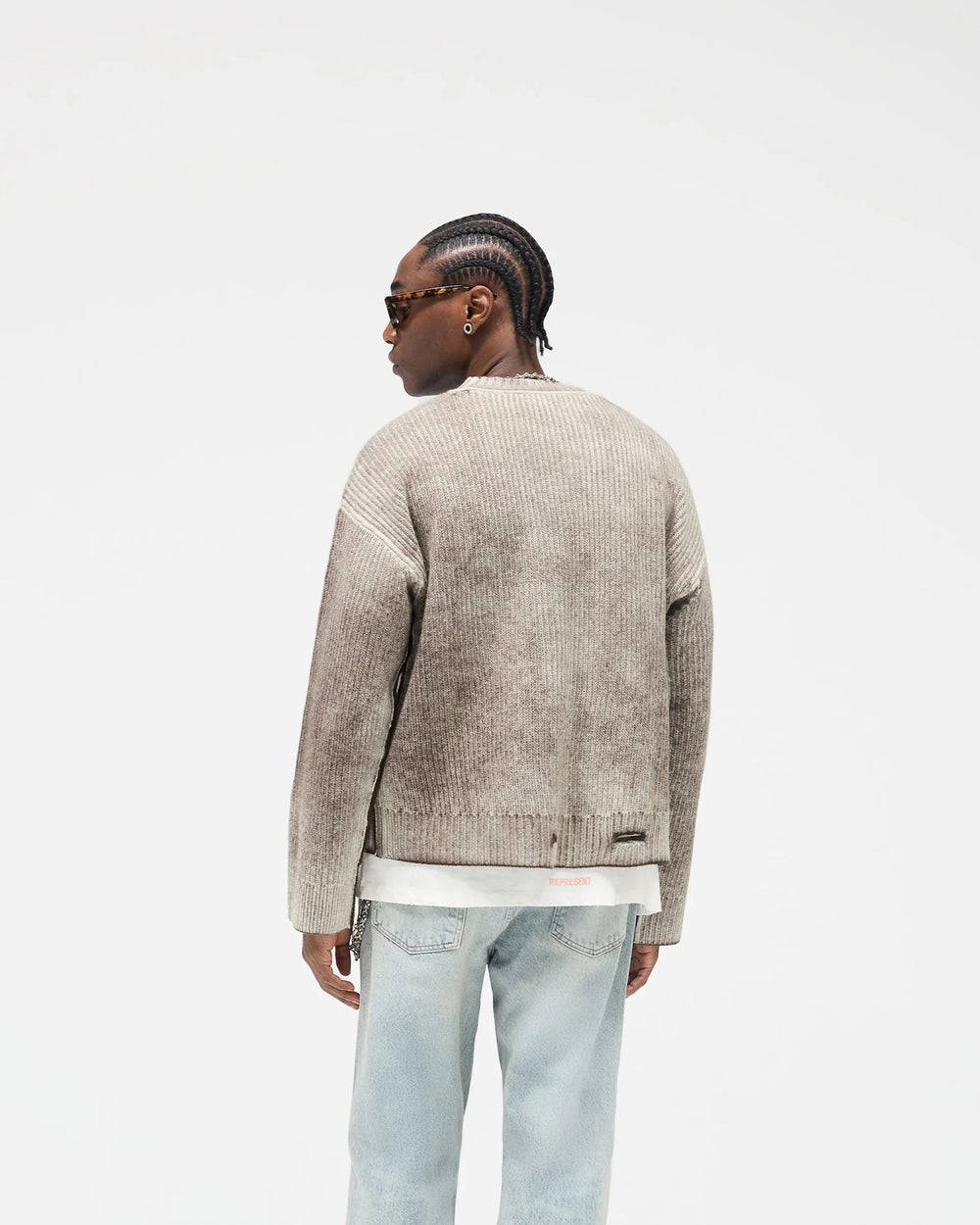 REPRESENT Reversible Fade Out Knit - Gravity NYC