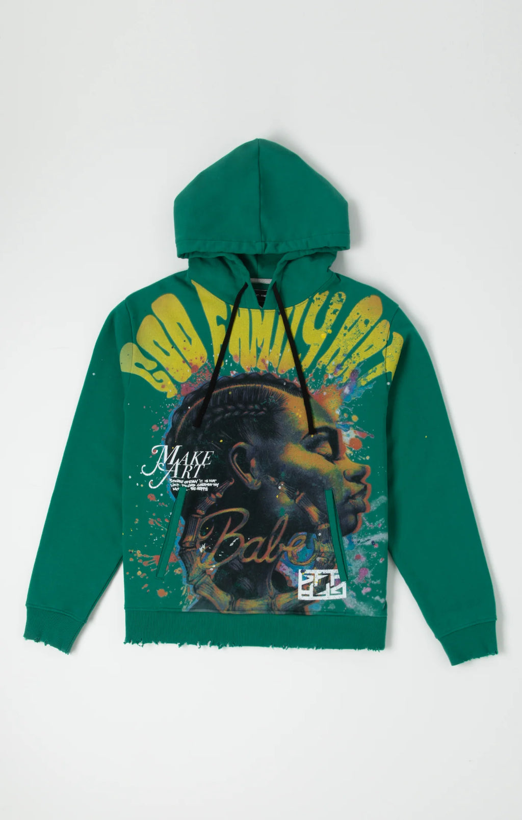 GOD FAMILY ART-Men's Pullover Hoodies