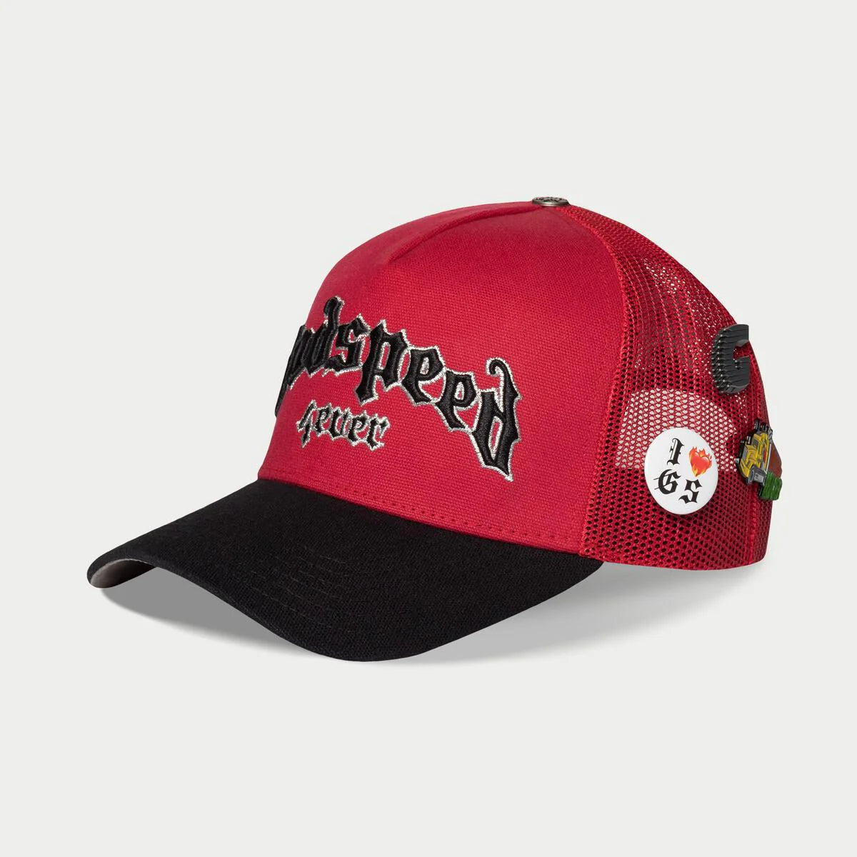 GODSPEED Forever Trucker Hat (Red/ Black)