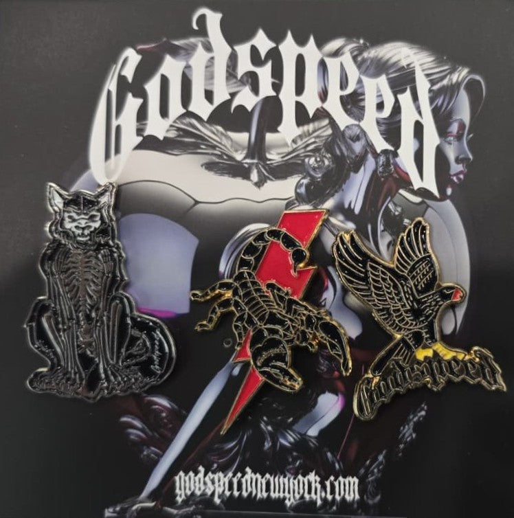 GODSPEED-Hat Pins