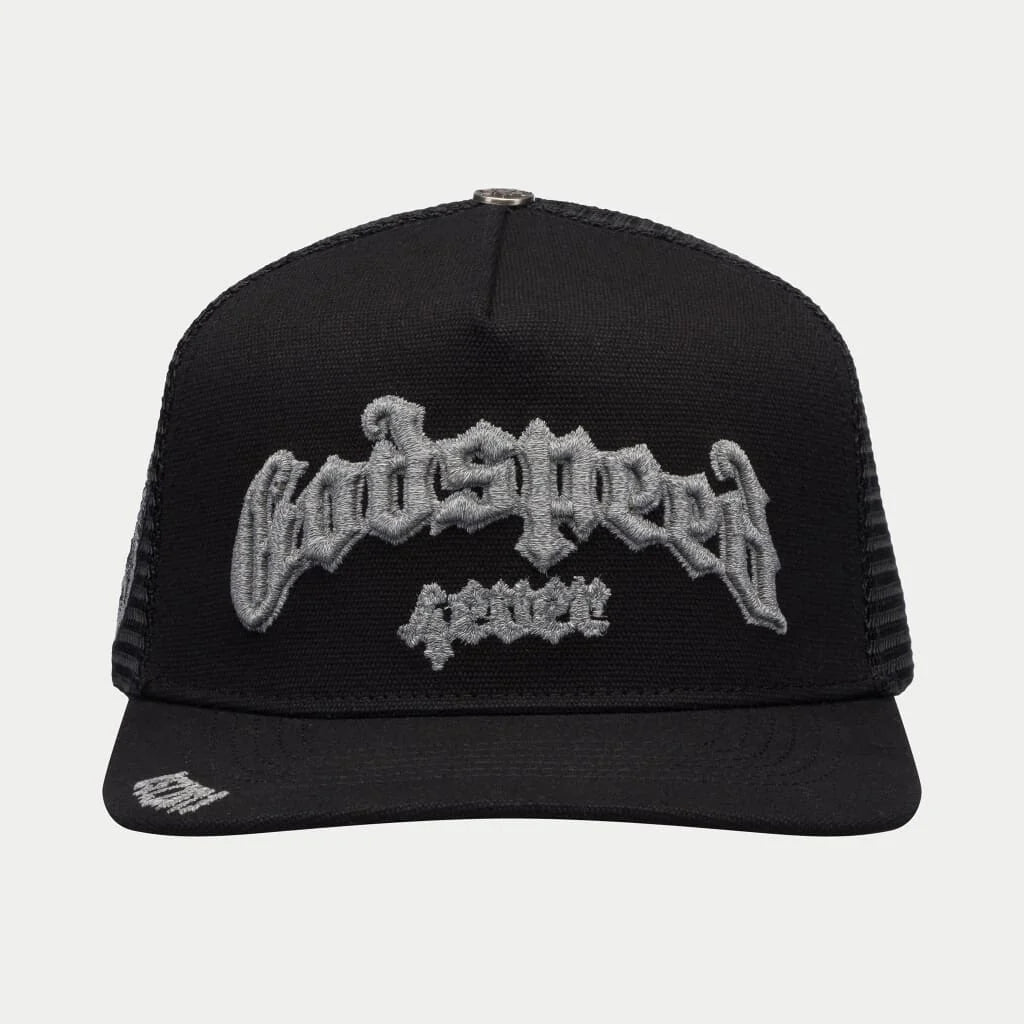 Godspeed GS Forever Trucker Hat Black 3M reflective