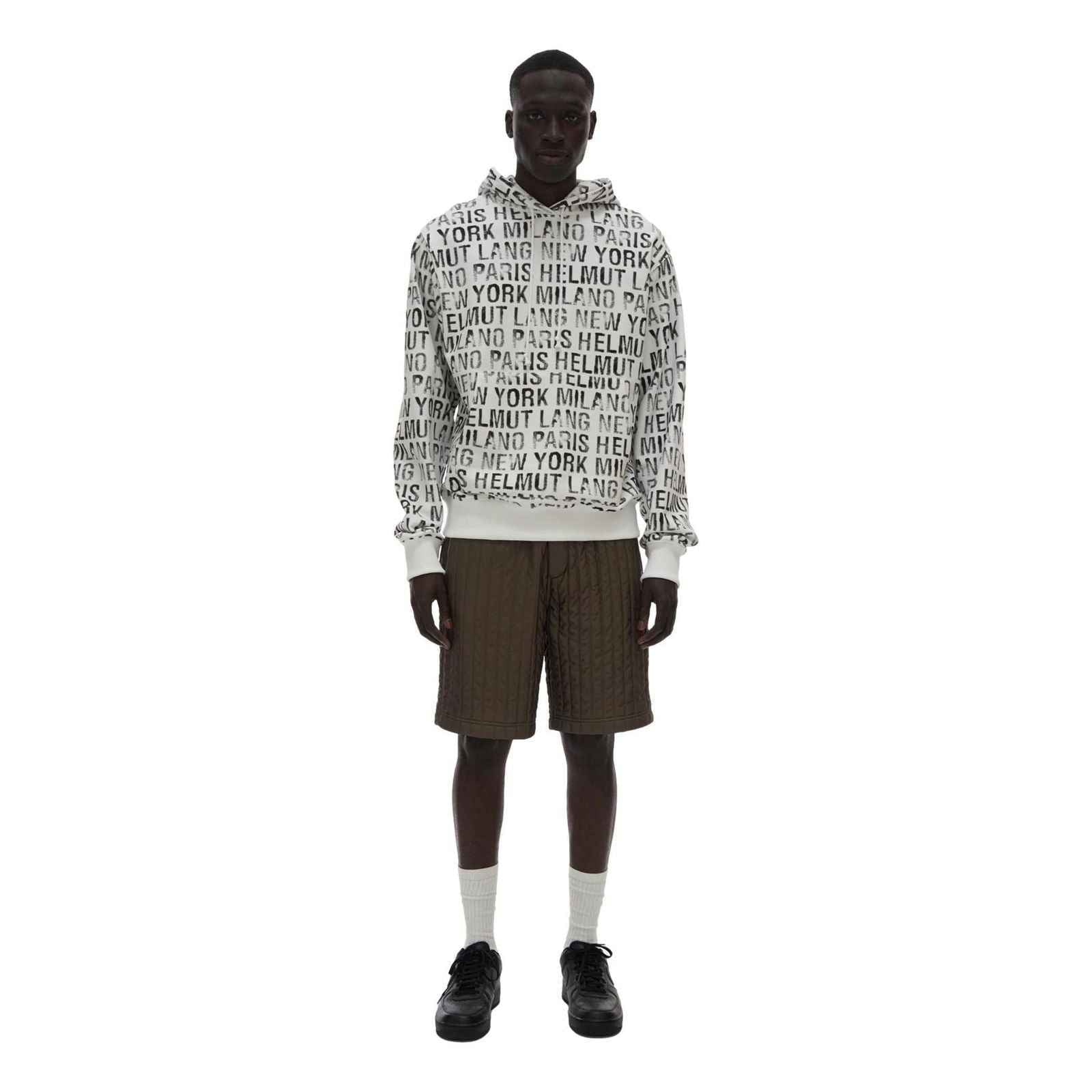 Sudadera con capucha integral HELMUT LANG Imagen secundaria del producto