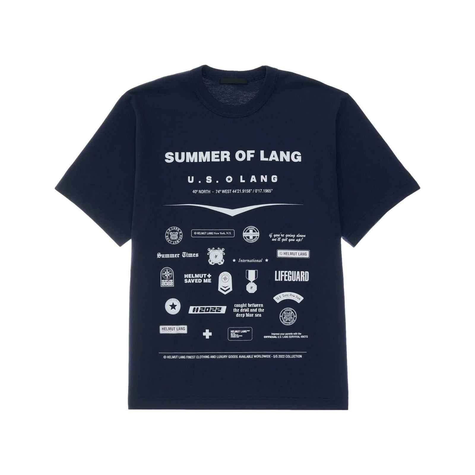 HELMUT LANG-Men's Short-Sleeve T-Shirts