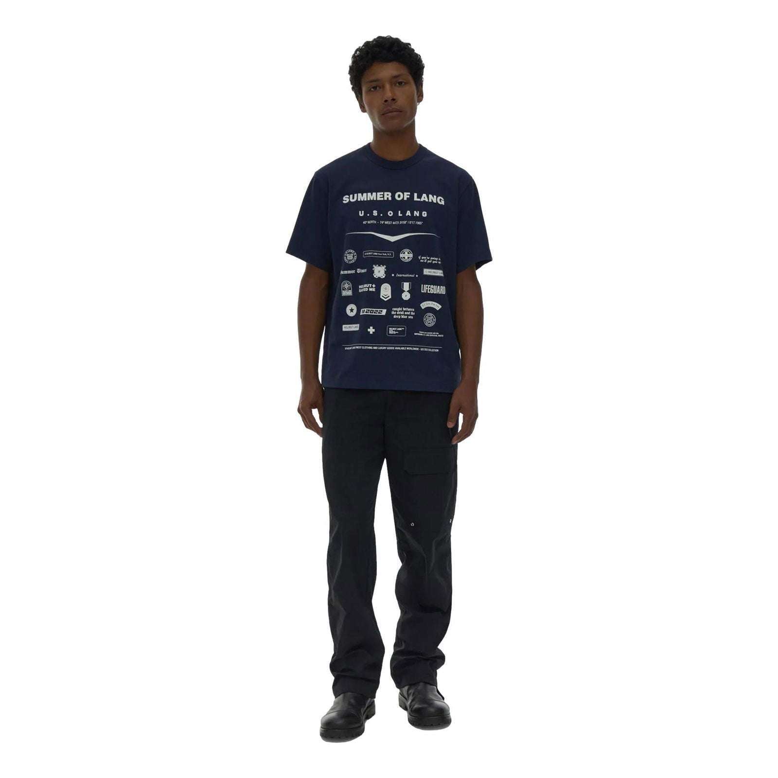 HELMUT LANG-Men's Short-Sleeve T-Shirts and Tees