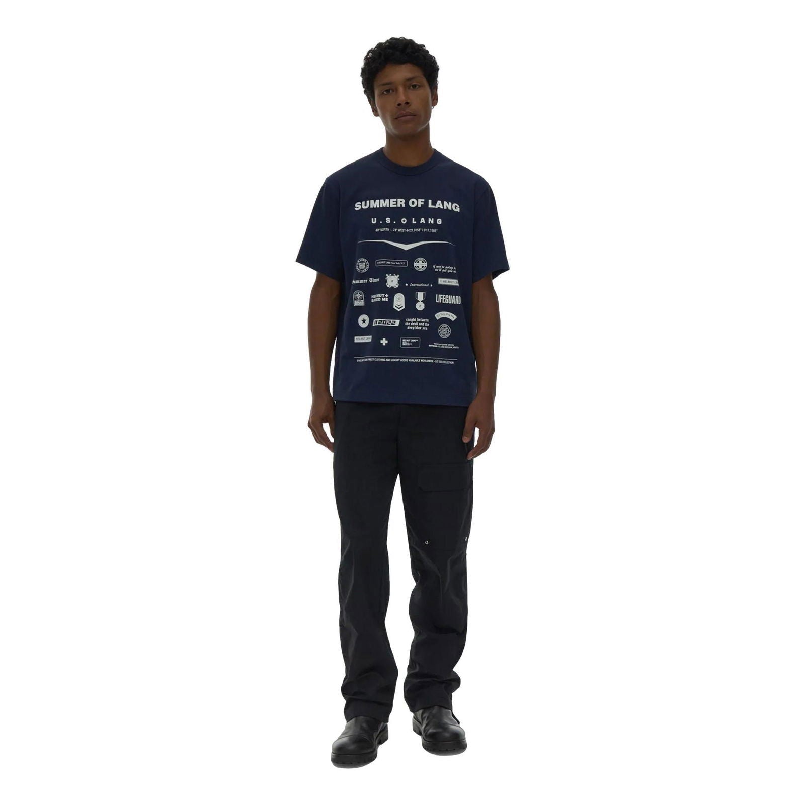 HELMUT LANG-Men's Short-Sleeve T-Shirts