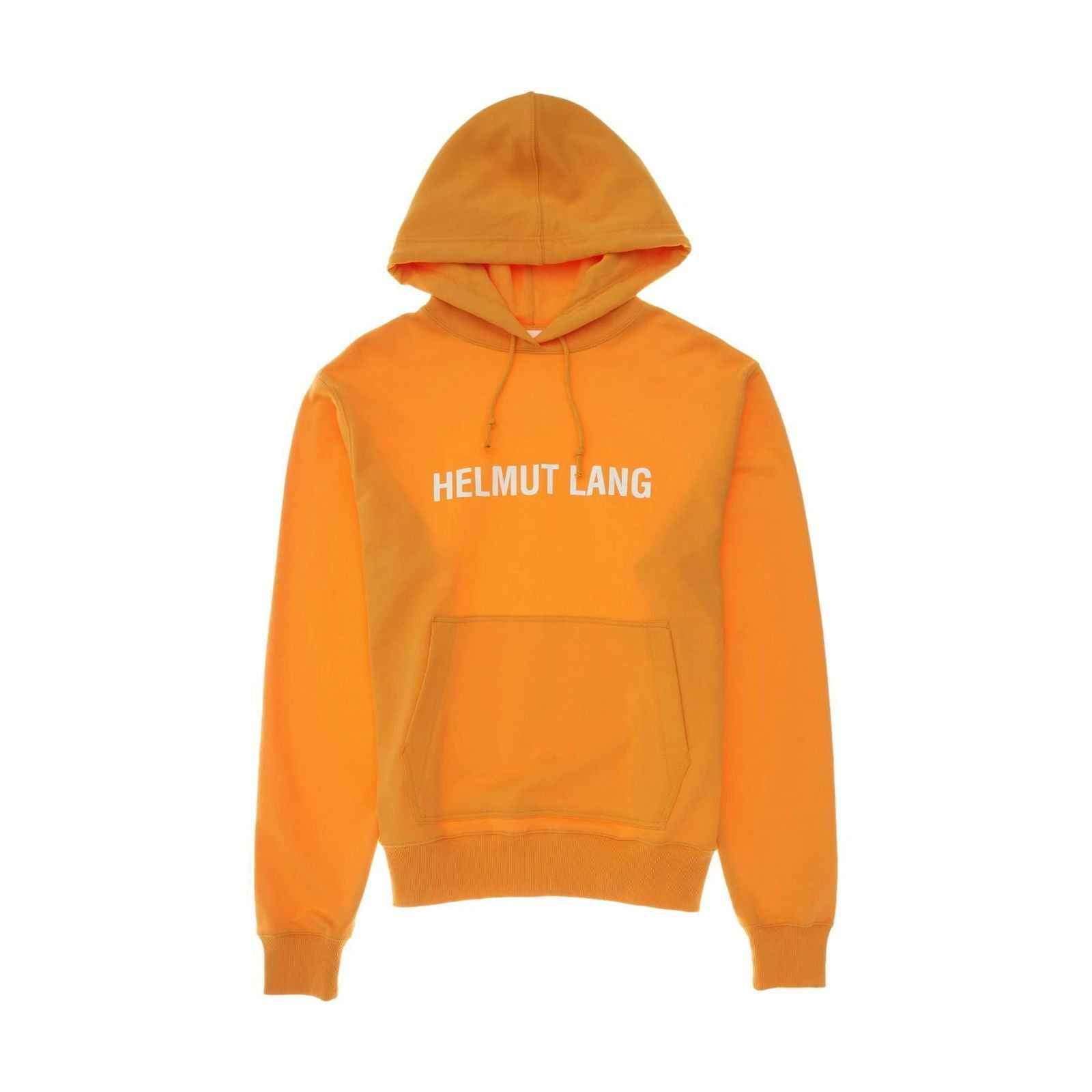 Sudadera con capucha y logotipo central de HELMUT LANG Imagen secundaria del producto