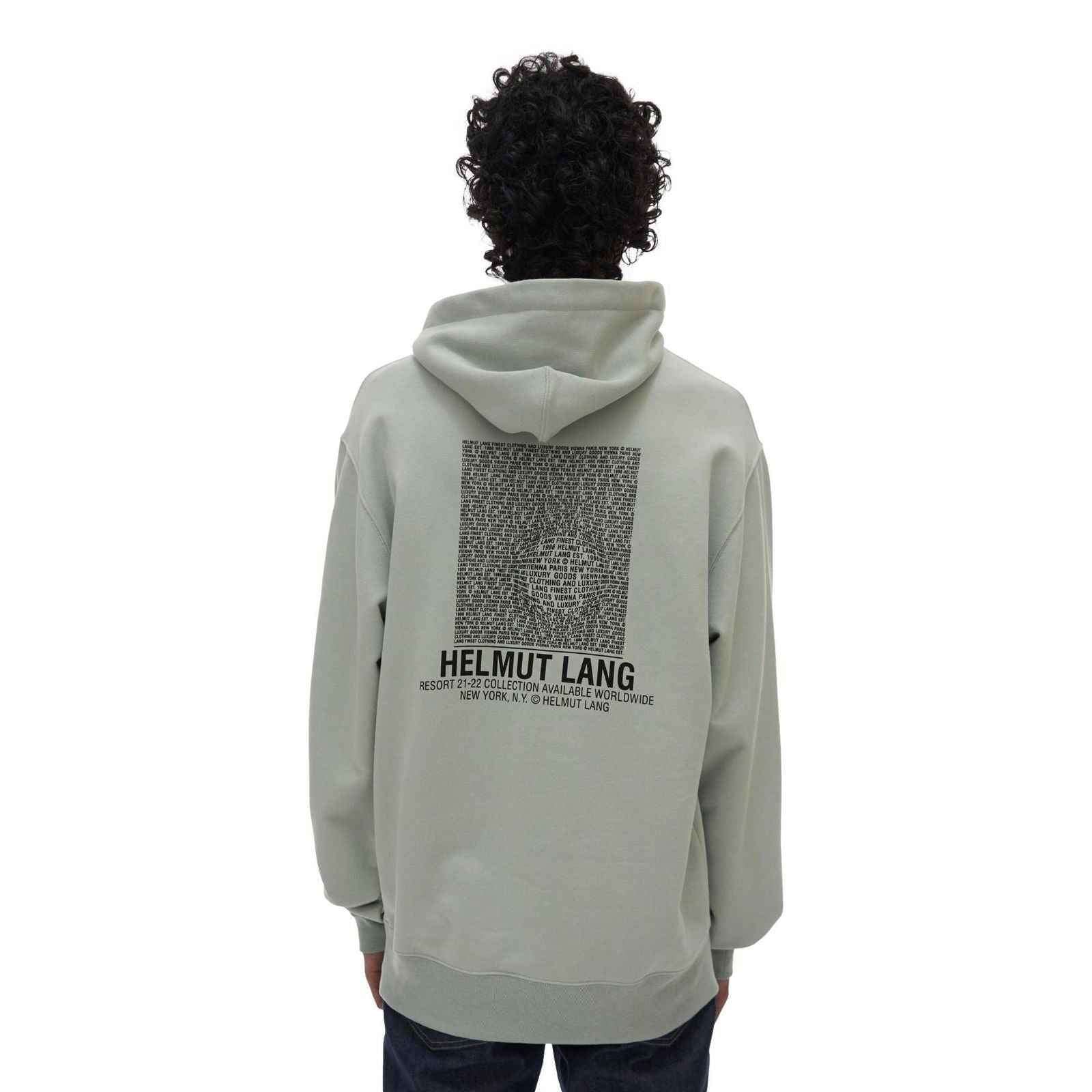 Sudadera con capucha Distort de HELMUT LANG Imagen secundaria del producto