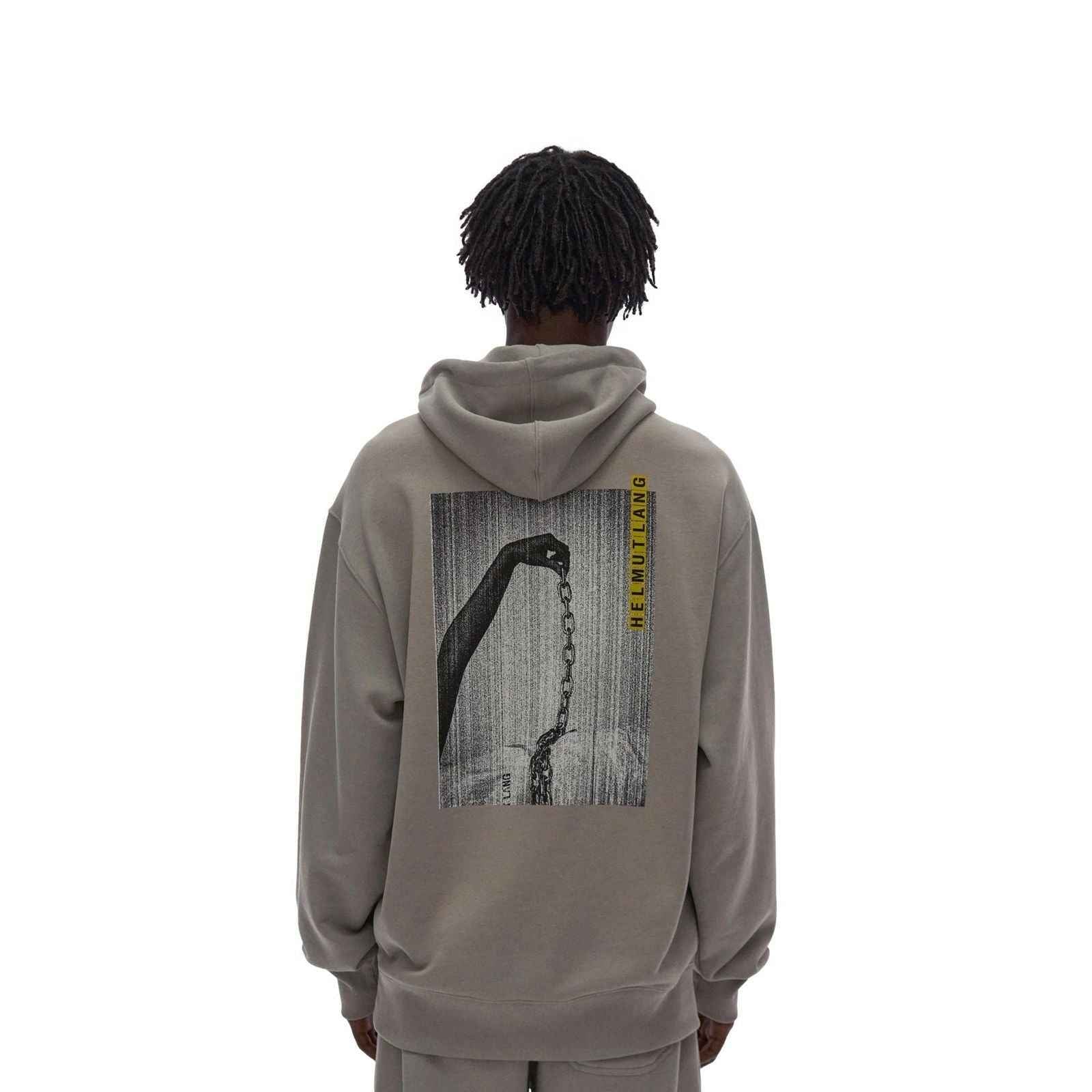 Sudadera con capucha con foto de HELMUT LANG Imagen secundaria del producto