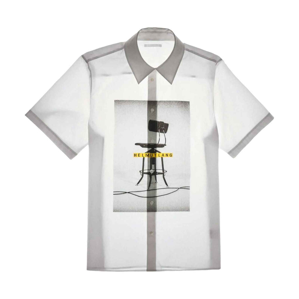 HELMUT LANG-Men's Button-Up and Polo Shirts