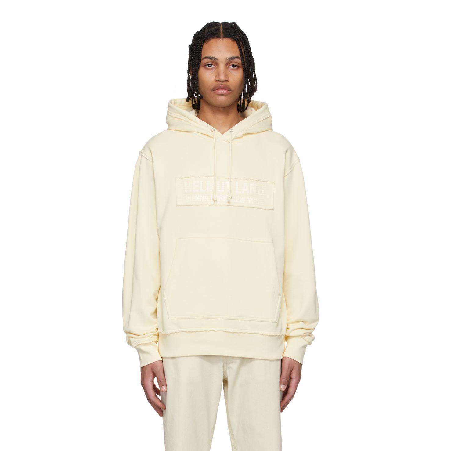 Sudadera con capucha Trapunto de HELMUT LANG Imagen secundaria del producto