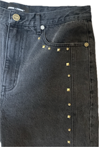HOMME+FEMME-Men's Baggy Fit Jeans and Denim