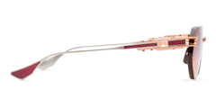 DITA Grand Imperyn Rose Gold - Silver w/ Saturn Sunset Unisex Sunglasses - Gravity NYC