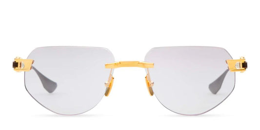 DITA Grand Imperyn Yellow Gold - Black Iron w/ Dark Grey Gradient Unisex Sunglasses - Gravity NYC