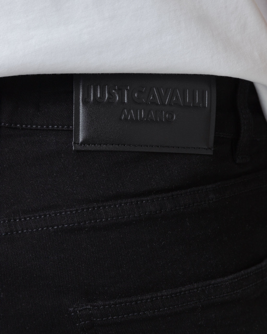 JUST CAVALLI-Men's Baggy Fit Jeans and Denim