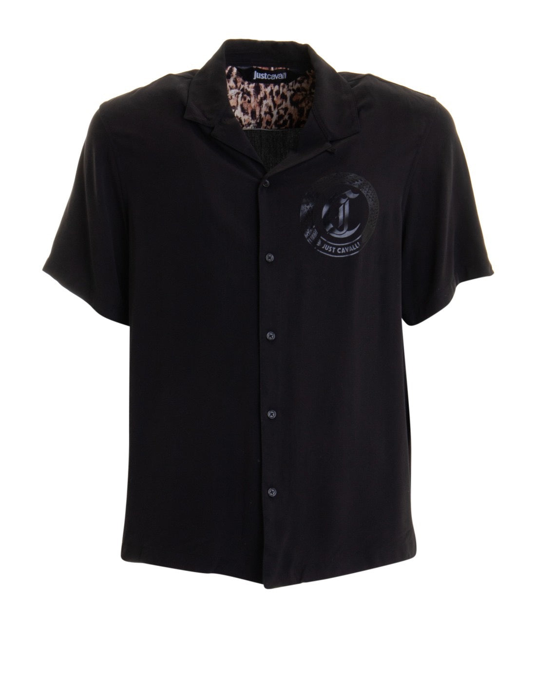 JUST CAVALLI-Men's Button-Up and Polo Shirts