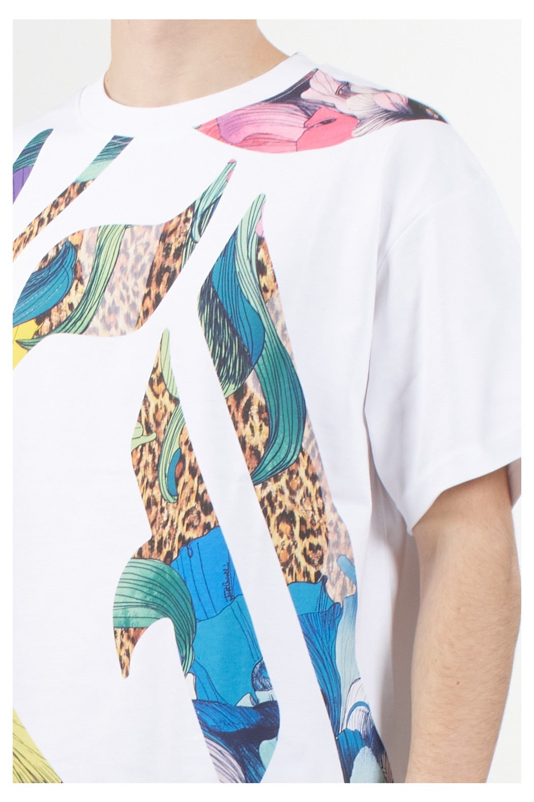 JUST CAVALLI-Men's Short-Sleeve T-Shirts and Tees