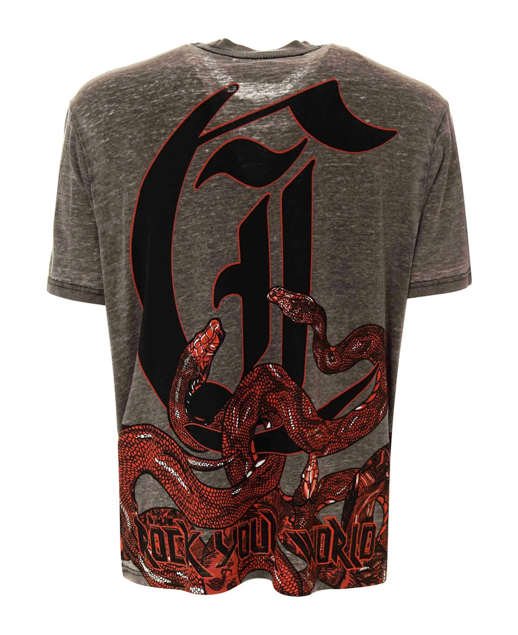 JUST CAVALLI-Men's Short-Sleeve T-Shirts and Tees