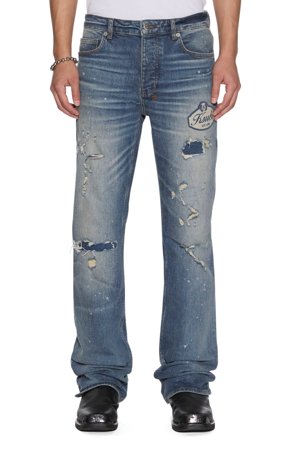 KSUBI-Men's Flared and Bootcut Jeans and Denim
