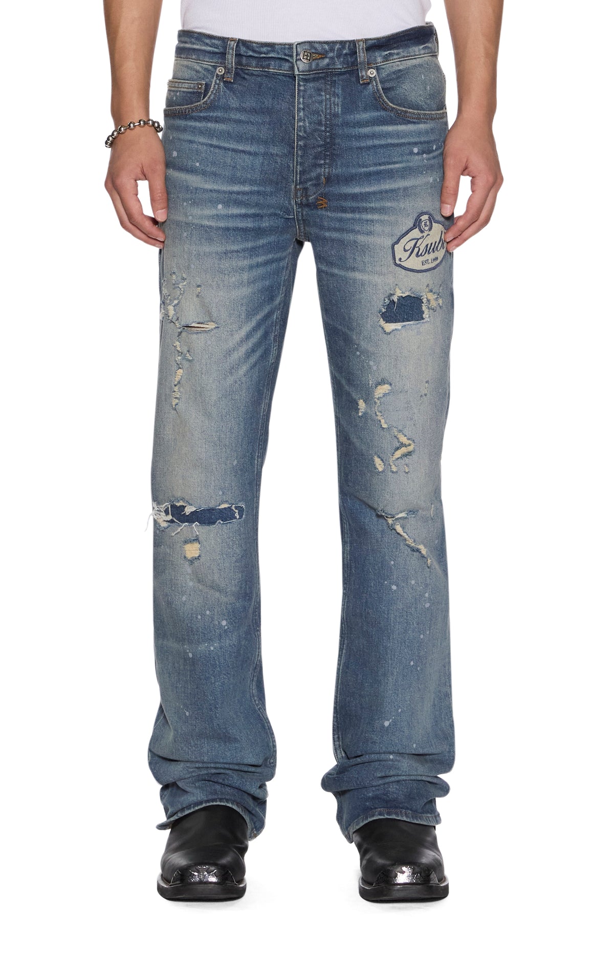 KSUBI-Men's Flared and Bootcut Jeans and Denim