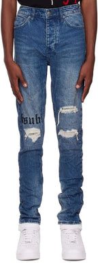 KSUBI-Men's Slim Fit Jeans and Denim