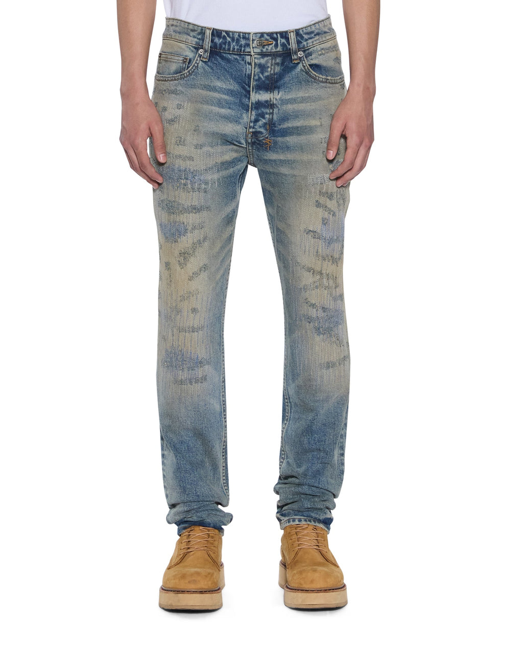 KSUBI-Men's Slim Fit Jeans and Denim