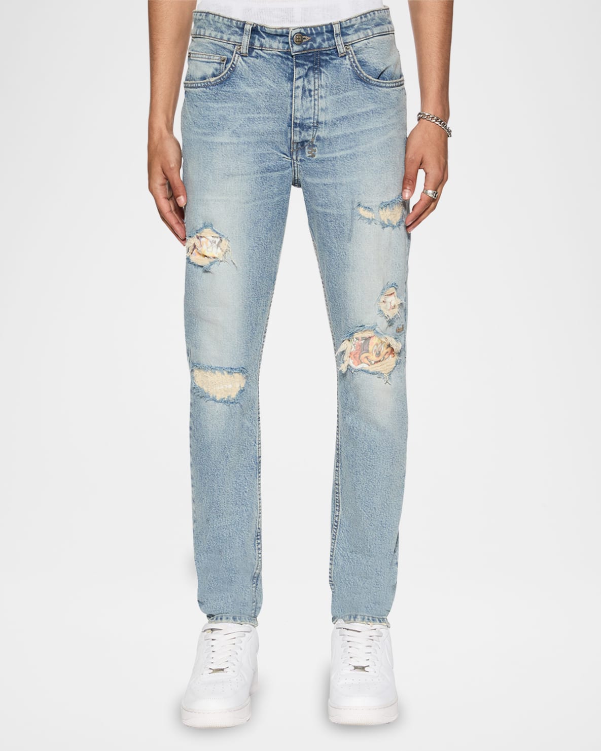 KSUBI-Men's Slim Fit Jeans and Denim