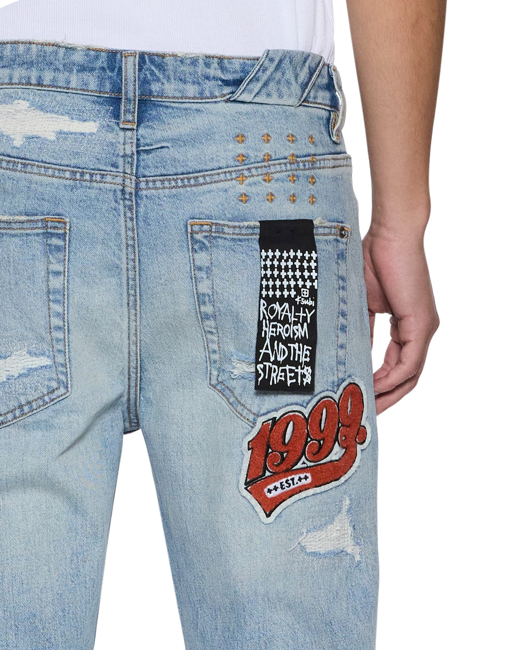 KSUBI-Men's Slim Fit Jeans and Denim