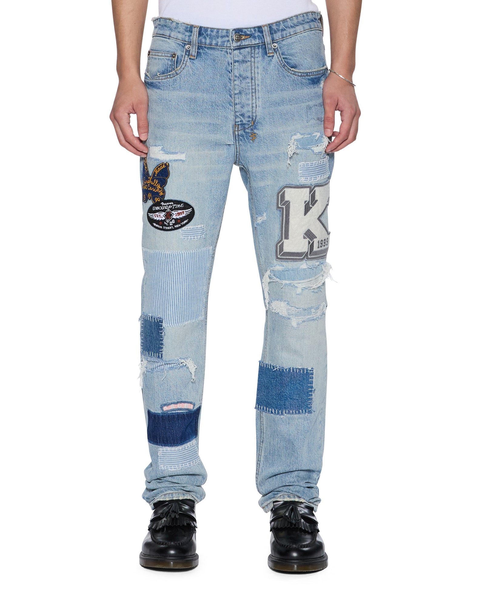 KSUBI-Men's Slim Fit Jeans and Denim Imagen principal del producto