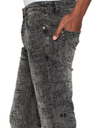 KSUBI-Men's Slim Fit Jeans and Denim