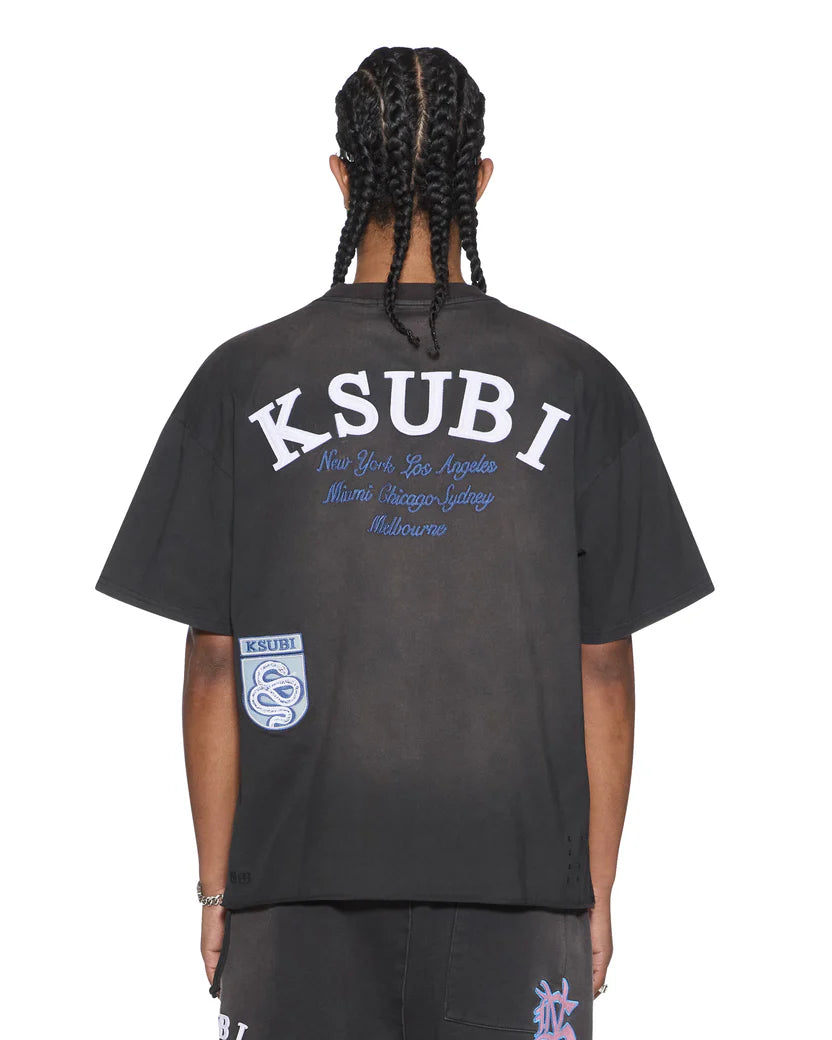 KSUBI Genesis Ekcess SS Tee Carbón Degastado Imagen secundaria del producto
