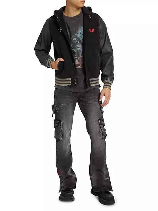 KSUBI-Men's Jean Jackets and Denim Jackets