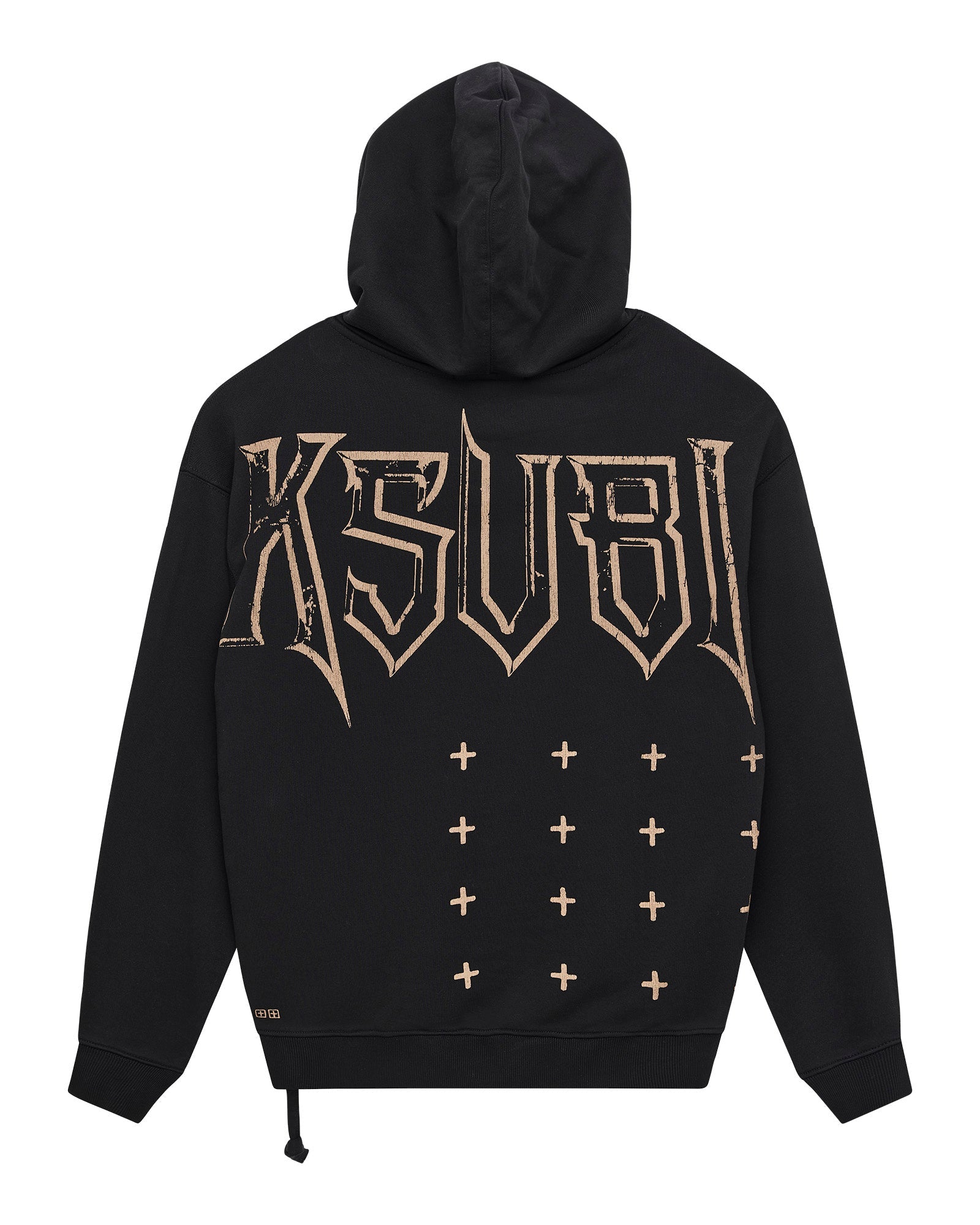 Sudadera con capucha KSUBI Kingdom Biggie en negro azabache Imagen secundaria del producto