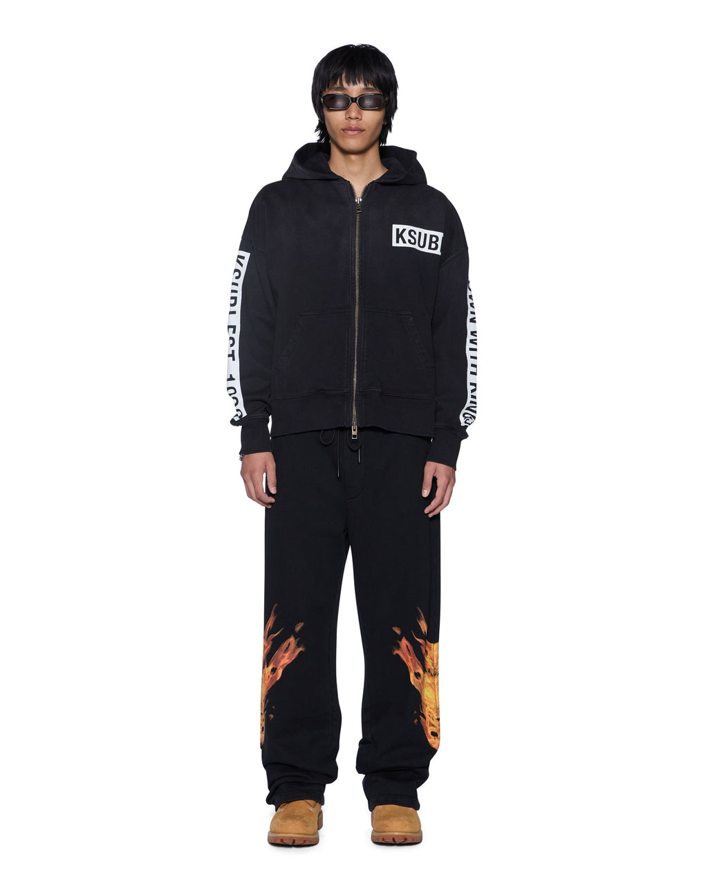 KSUBI-Men's Zip-Up Hoodies