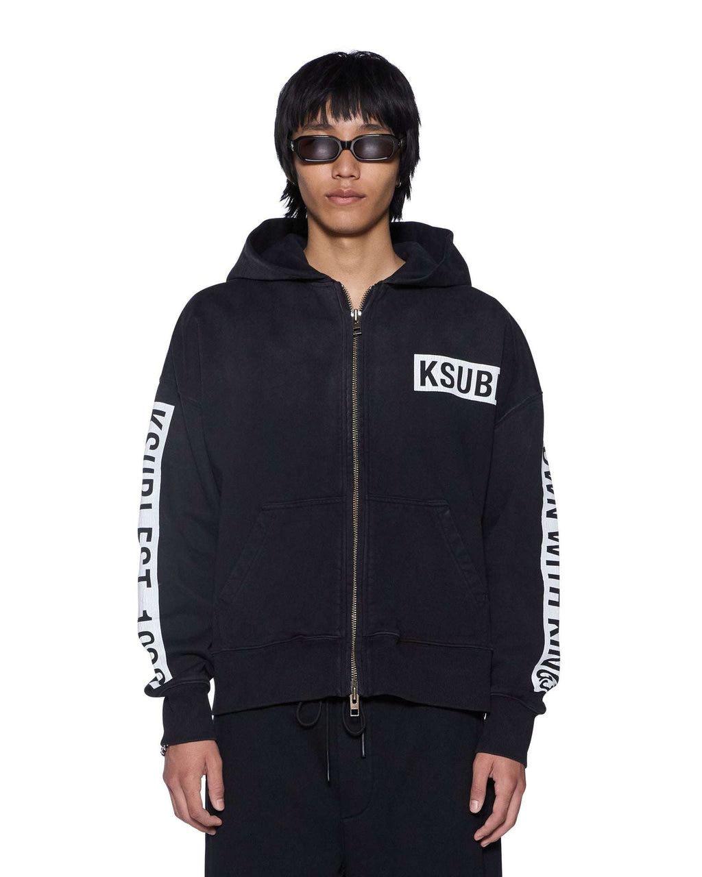 KSUBI-Men's Zip-Up Hoodies