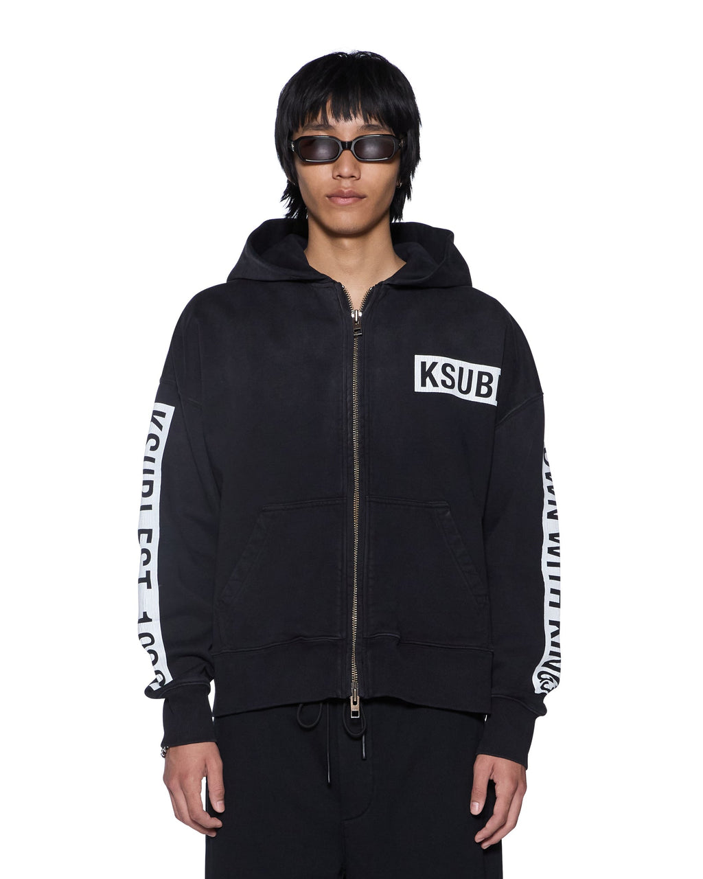 KSUBI-Men's Zip-Up Hoodies