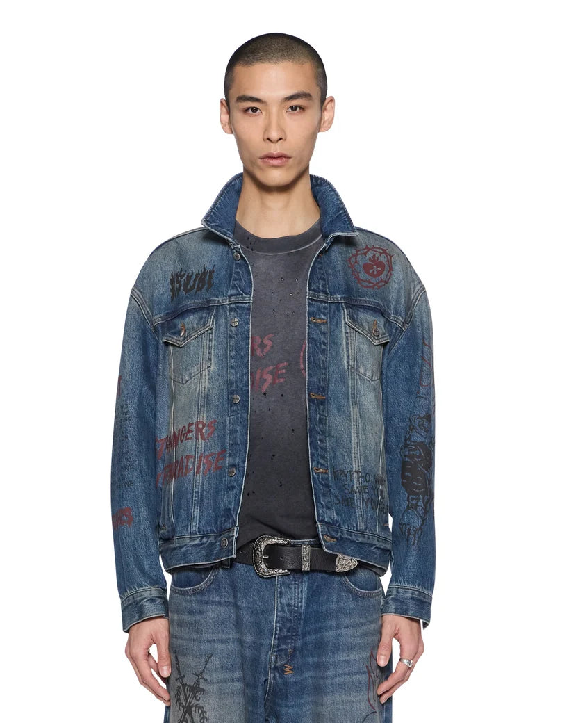 KSUBI-Men's Jean Jackets and Denim Jackets