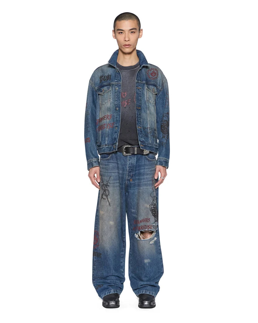 KSUBI-Men's Jean Jackets and Denim Jackets