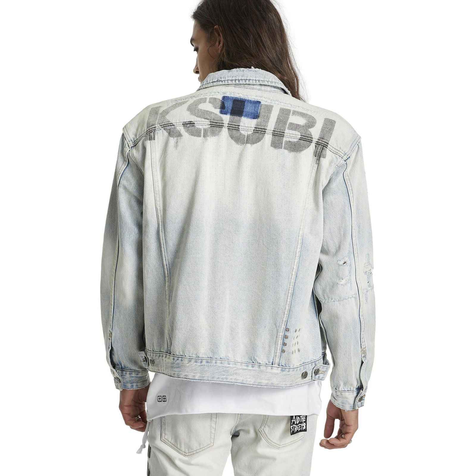KSUBI-Men's Jean Jackets and Denim Jackets